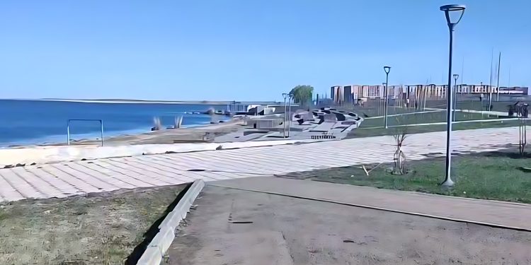 Набережная в Кокшетау
