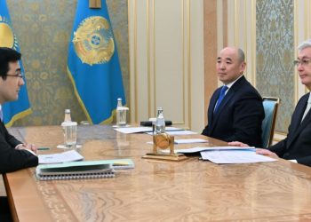 Касым-Жомарт Токаев и Рустам Карагойшин