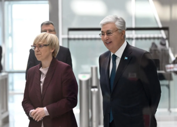Токаев и президент Словении
