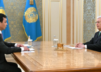 Касым-Жомарт Токаев и Асхат Жумагали