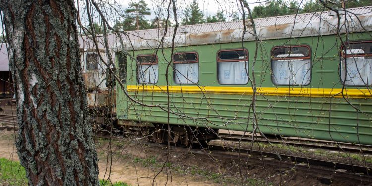Старый вагон