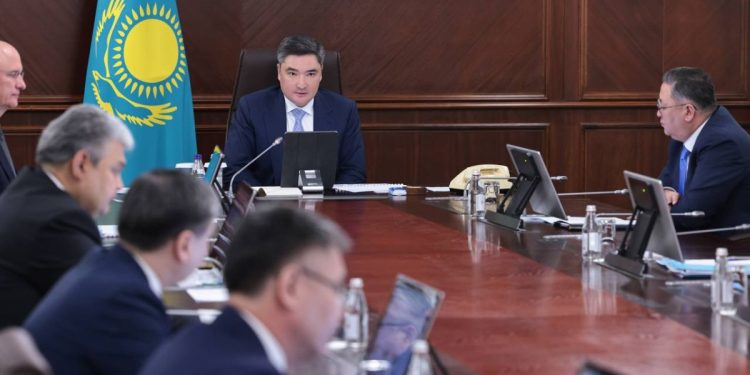 Бектенов на заседании Правительства