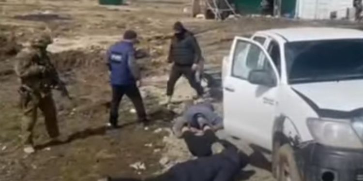 Задержание золотодобытчиков
