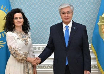 Касым-Жомарт Токаев и Мафальда Дуарте