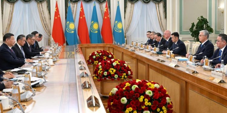 Переговоры Китая и Казахстана