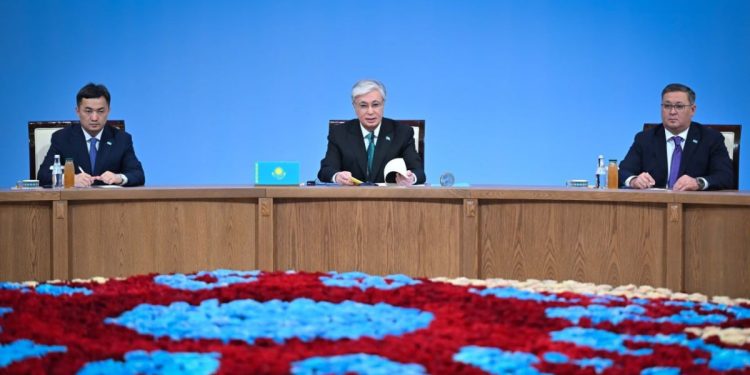 Касым-Жомарт Токаев на форуме Центральная Азия – Китай