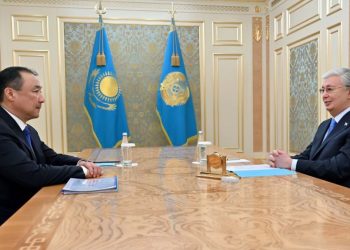 Касым-Жомарт Токаев принял министра транспорта Нурлана Сауранбаева