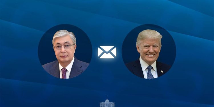 Токаев поздравил Трампа