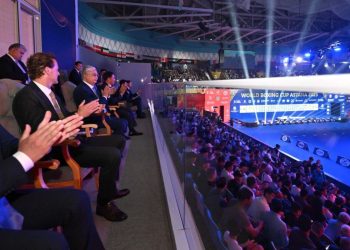 Токаев посетил финал Кубка мира по боксу в Астане