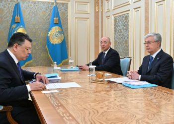 Глава государства заслушал заместителя Премьер-министра Каната Бозумбаева