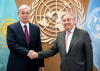 Касым-Жомарт Токаев и Антониу Гутерриш