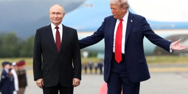 Владимир Путин и Дональд Трамп переговоры на Аляске