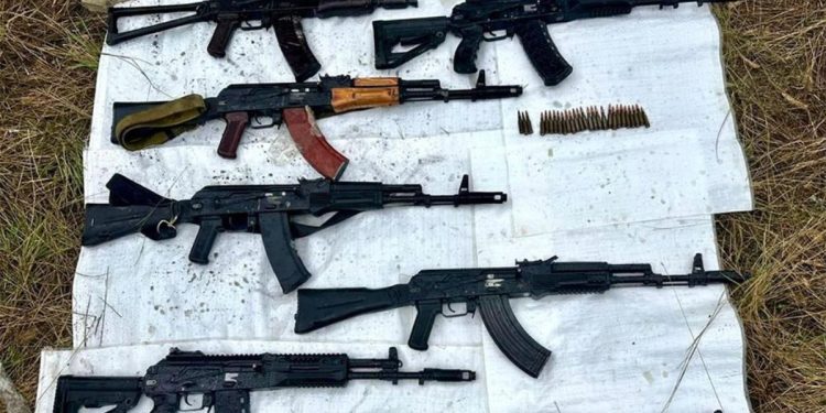 изъятое оружие