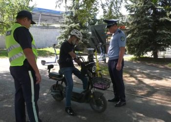 электровелосипед и полиция