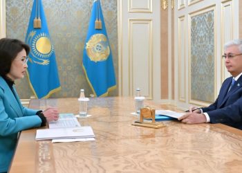 Президент принял министра здравоохранения Акмарал Альназарову