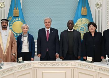 встреча Президента Касым-Жомарта Токаева с участниками Международного форума конституционного правосудия «Мир и будущее через право»