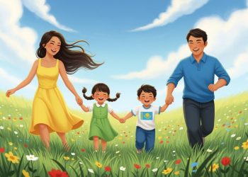 Казахская семья