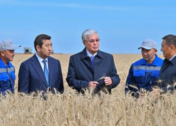 Президент Касым-Жомарт Токаев прибыл с рабочей поездкой в Акмолинскую область, где ознакомился с ходом уборочной кампании и развитием агропромышленного сектора.