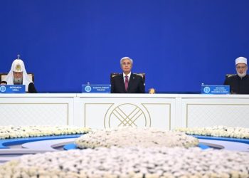 Касым-Жомарт Токаев выступил на закрытии VIII Съезда лидеров мировых и традиционных религий