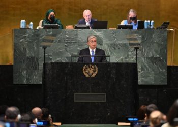 Касым-Жомарт Токаев на 77-й сессии Генеральной Ассамблеи ООН