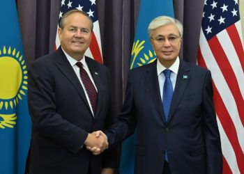 Касым-Жомарт Токаев принял президента корпорации Cameco Тима Гитцеля