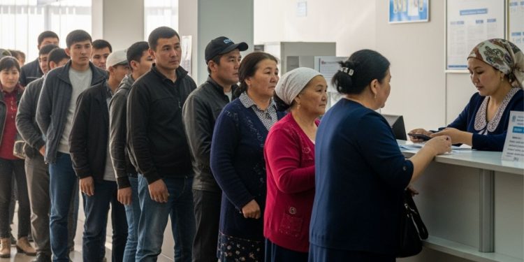 Очередь за пособиями