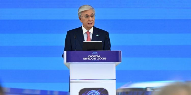 Выступление Касым-Жомарта Токаева на Международном форуме Digital