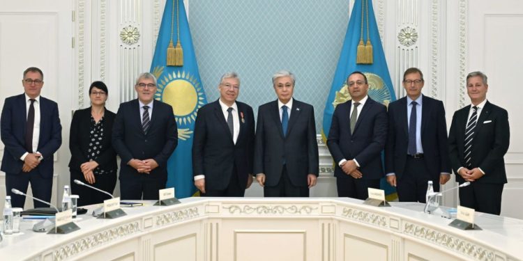 Токаев с делегацией парламента Швейцарии