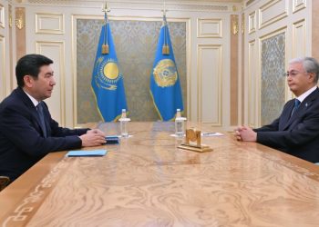 Касым-Жомарт Токаев принял Председателя Мажилиса Парламента Ерлана Кошанова