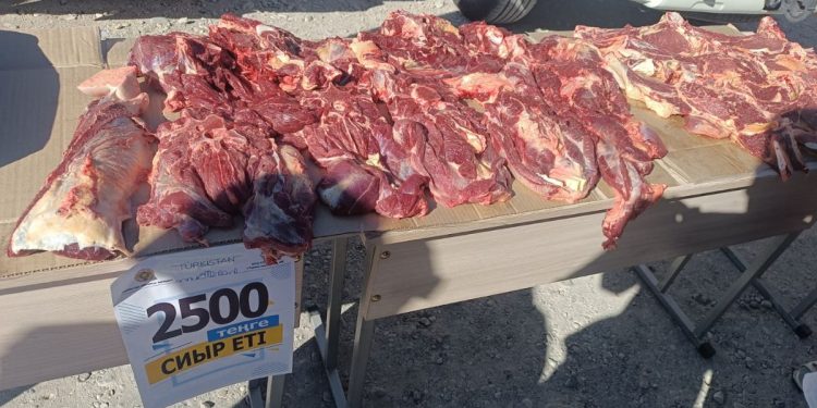 Говядина по 2500 тенге