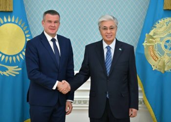 Касым-Жомарт Токаев принял президента Всемирного антидопингового агентства (WADA) Витольда Баньку