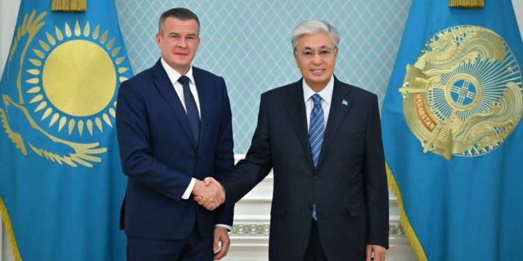 Касым-Жомарт Токаев принял президента Всемирного антидопингового агентства (WADA) Витольда Баньку