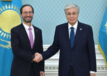 Касым-Жомарт Токаев принял в Акорде Генерального секретаря Международной организации по стандартизации (ISO) Серхио Мухику