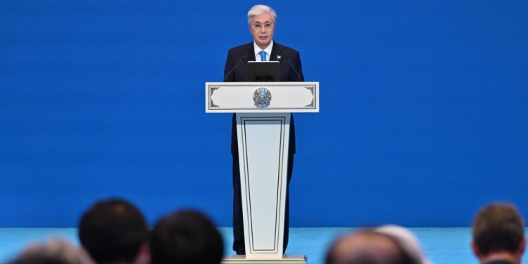 а Касым-Жомарт Токаев выступил на Форуме стратегических партнёров «Казахстан – территория академического образования» в Астане