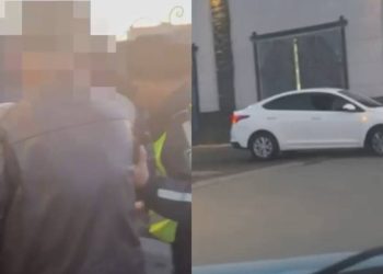 В Павлодаре автомойщики помогли задержать пьяного водителя