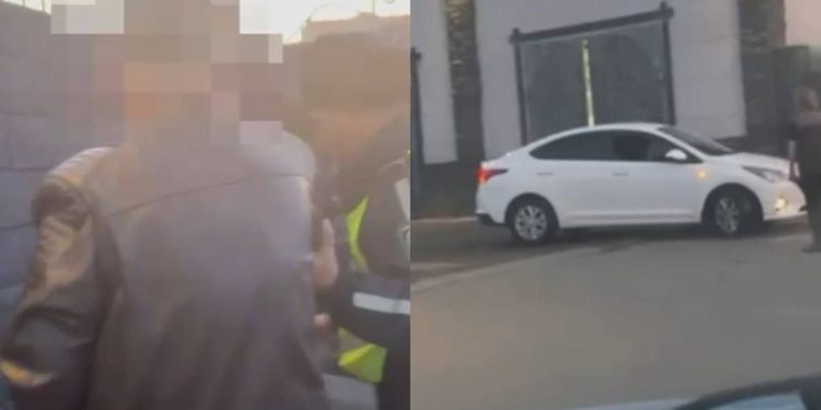 В Павлодаре автомойщики помогли задержать пьяного водителя
