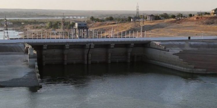 Каналы в водохранилище