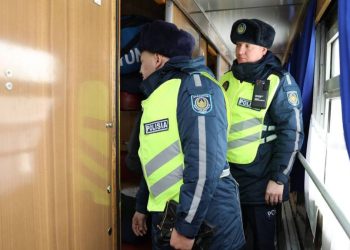 Полиция в поезде