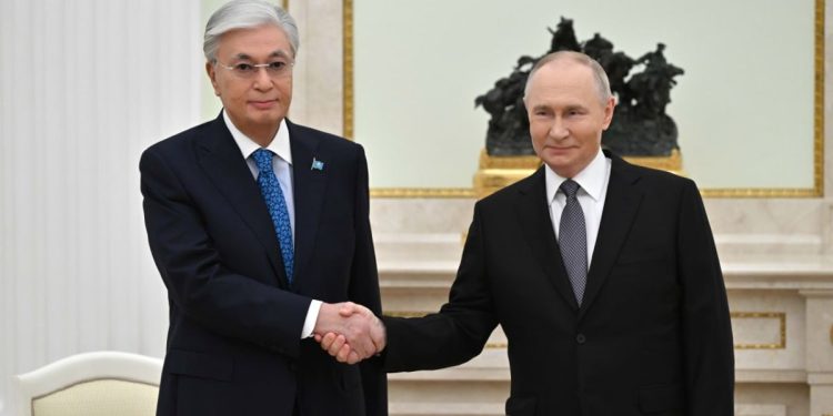 Токаев и Путин