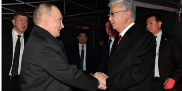 Касым-Жомарт Токаев и Владимир Путин