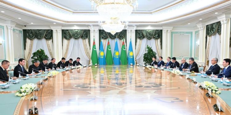Токаев и Бердымухамедов