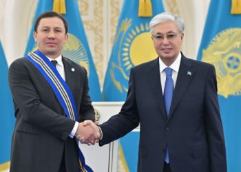 Касым-Жомарт Токаев и Геннадий Головкин
