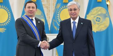 Касым-Жомарт Токаев и Геннадий Головкин