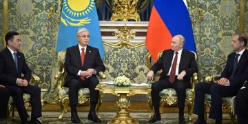Токаев и Путин