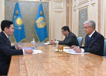 Касым-Жомарт Токаев принял председателя правления АО «Самрук-Казына» Нурлана Жакупова