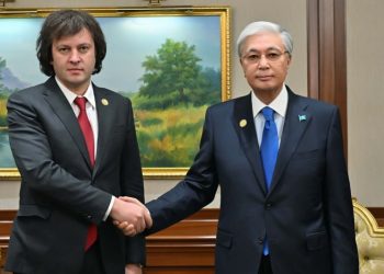 Касым-Жомарт Токаев провёл переговоры с Премьер-министром Грузии Ираклием Кобахидзе