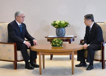 Касым-Жомарт Токаев и Император Нарухито