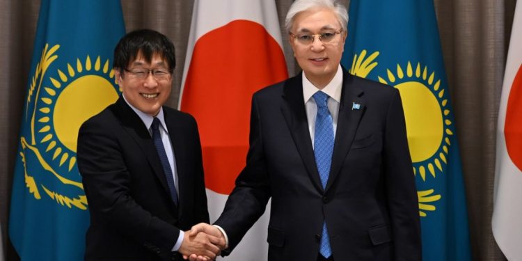 Токаев в Японии