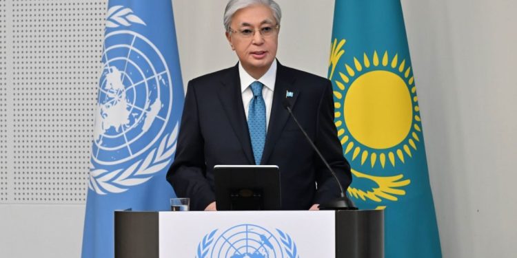 Токаев в Университете ООН