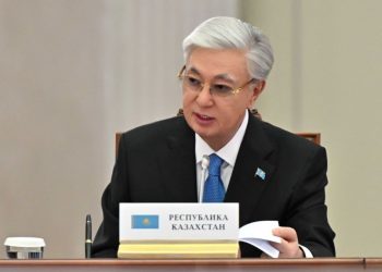 Касым-Жомарт Токаев на ВЕЭС